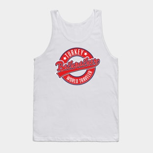 Turkey backpacker world traveler Tank Top